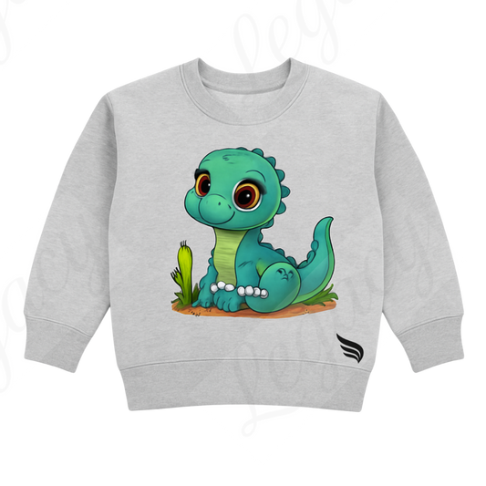 Dinos sind cool-Kinder Sweatshirt-Hochwertiger DTF Print/Weiche Baumwolle - Adi-Alex-Legacy
