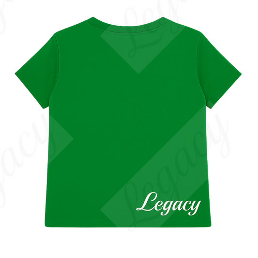 Kinder T-Shirt aus Baumwolle Grün