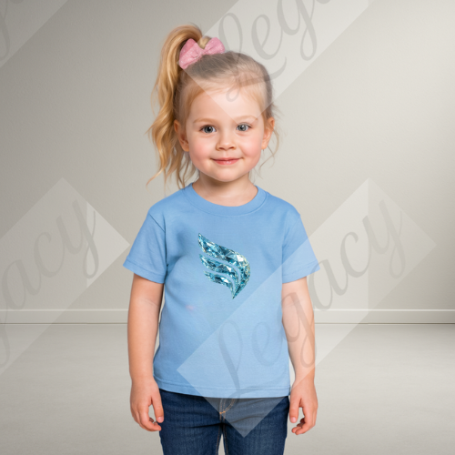 Set Kinder Sweatshirt Blau+T-Shirt Diamond Legacy--Hochwertiger DTF Print/Weiche Baumwolle - Adi-Alex-Legacy