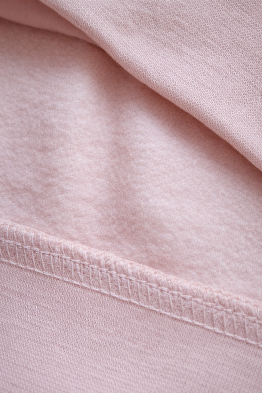 Kinder Sweatshirt Luxury Bunny Emblem aus Baumwolle Peach