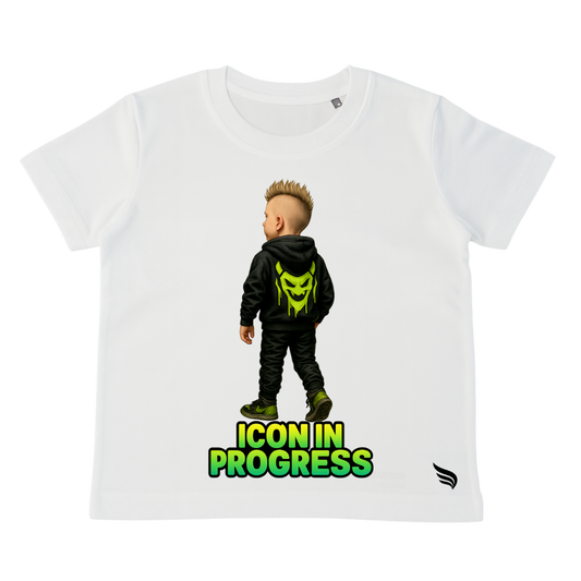 Ikon in Progress-Kinder T-Shirt-Hochwertiger DTF Print/Größen 86-128 - Adi-Alex-Legacy