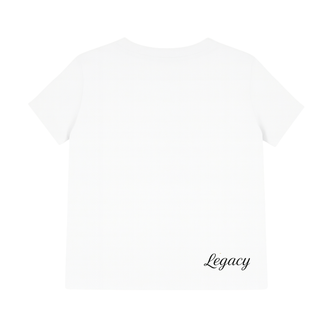 Set Kinder Sweatshirt Dunkel Blau-Weiß+T-Shirt Neon Legacy-Hochwertiger DTF Print/Weiche Baumwolle - Adi-Alex-Legacy