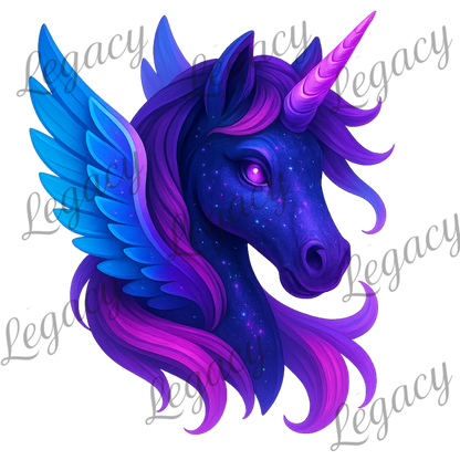 Sweatshirt Legacy Unicorn Dunkel Blau