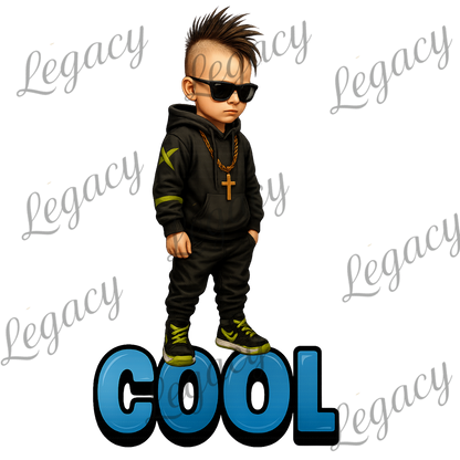 Cool-Kinder T-Shirt-Hochwertiger DTF Print/Größen 86-128 - Adi-Alex-Legacy