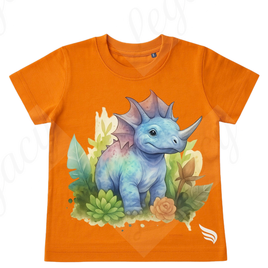 Dino-Kinder T-Shirt-Hochwertiger DTF Print/Größen 86-128 - Adi-Alex-Legacy