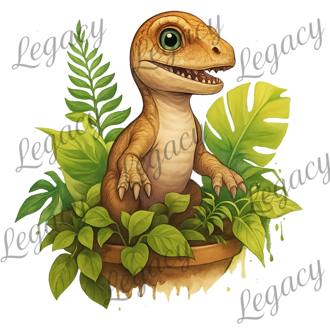 Legacy Dino-Kinder T-Shirt-Hochwertiger DTF Print/Größen 86-128 - Adi-Alex-Legacy