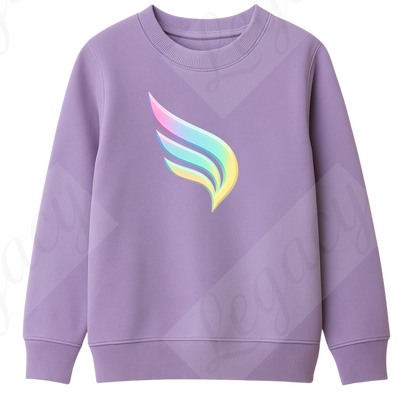 Iridescent Pastel Legacy Sweatshirt Lila-Hochwertiger DTF Print/Weiche Baumwolle - Adi-Alex-Legacy