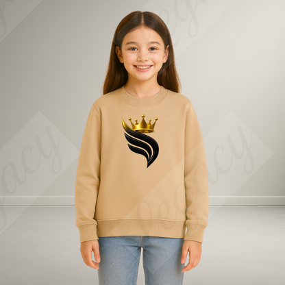 Set Kinder Sweatshirt+T-Shirt Wing CrownLegacy-Hochwertiger DTF Print/Weiche Baumwolle - Adi-Alex-Legacy