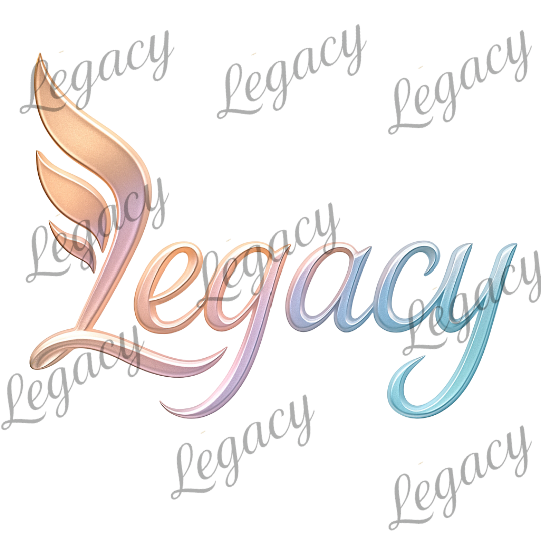 Legacy Girls Original Creamy Rosa-Kinder Sweatshirt-Hochwertiger DTF Print/Weiche Baumwolle - Adi-Alex-Legacy