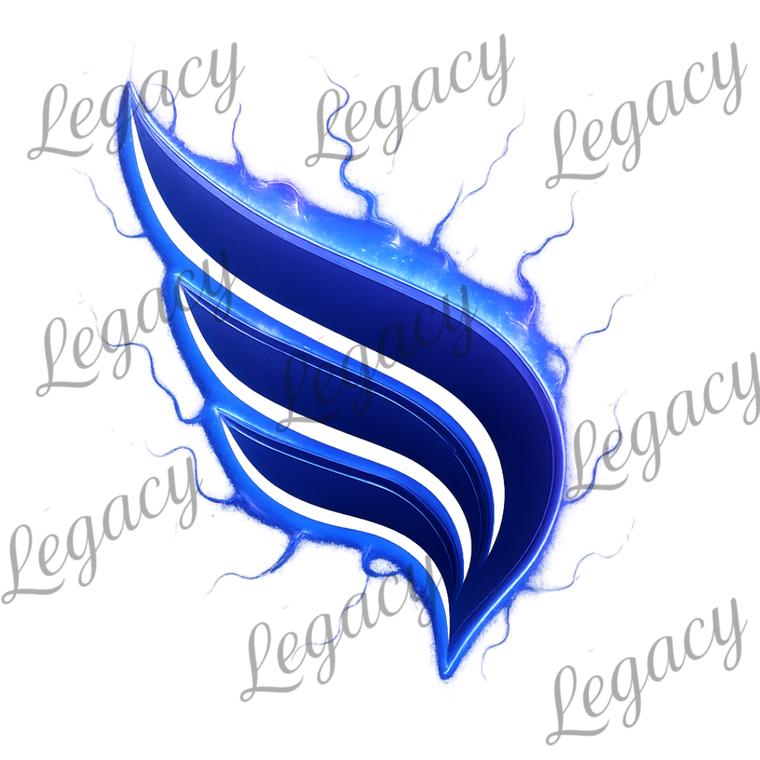 Power Legacy Blau-Kinder T-Shirt-Hochwertiger DTF Print/Größen 86-128 - Adi-Alex-Legacy