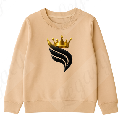 Set Kinder Sweatshirt+T-Shirt Wing CrownLegacy-Hochwertiger DTF Print/Weiche Baumwolle - Adi-Alex-Legacy