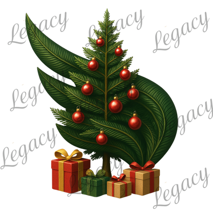 Legacy XMAS Edition Grün-Kinder Sweatshirt-Hochwertiger DTF Print/Weiche Baumwolle - Adi-Alex-Legacy