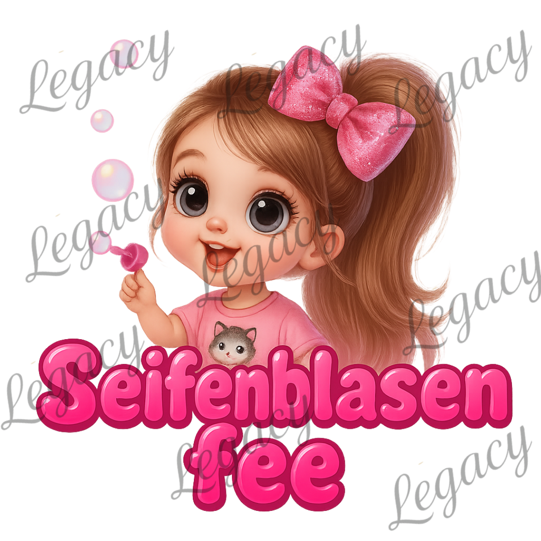 Seifenblasen Fee-Kinder Sweatshirt-Hochwertiger DTF Print/Weiche Baumwolle - Adi-Alex-Legacy