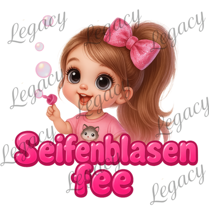 Seifenblasen Fee-Kinder Sweatshirt-Hochwertiger DTF Print/Weiche Baumwolle - Adi-Alex-Legacy