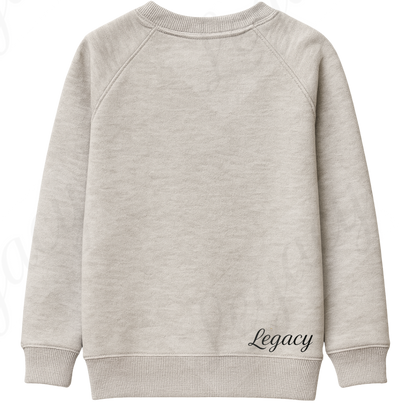 Fight like a Girl-Kinder Sweatshirt-Hochwertiger DTF Print/Weiche Baumwolle - Adi-Alex-Legacy