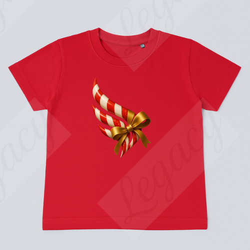 Set Kinder Sweatshirt Rot+T-Shirt Wrapped Legacy--Hochwertiger DTF Print/Weiche Baumwolle - Adi-Alex-Legacy