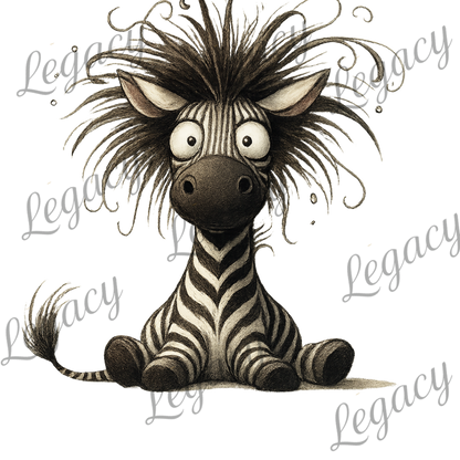 Zebra-Kinder T-Shirt-Hochwertiger DTF Print/Größen 86-128 - Adi-Alex-Legacy