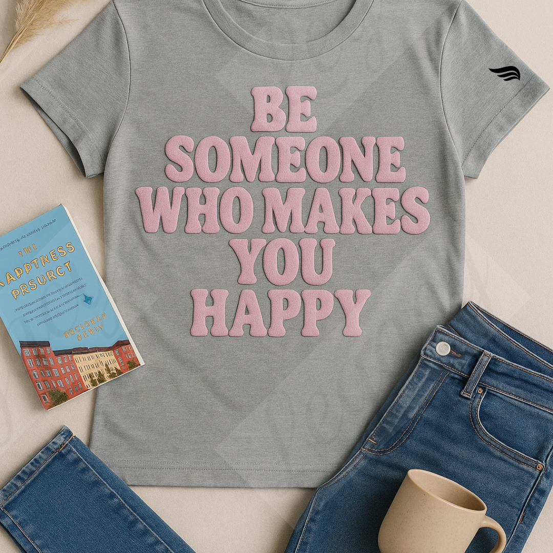 Be someone.Damen T-Shirt mit 3d Puff Effekt Edition - Adi-Alex-Legacy