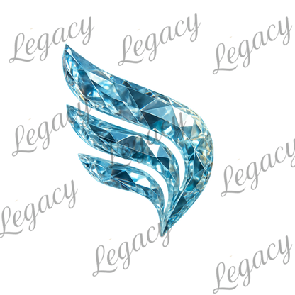 Diamond Legacy Blau-Kinder T-Shirt-Hochwertiger DTF Print/Größen 86-128 - Adi-Alex-Legacy