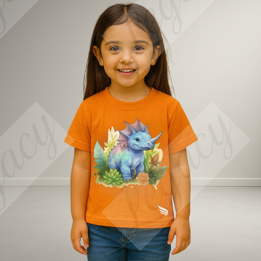 Dino-Kinder T-Shirt-Hochwertiger DTF Print/Größen 86-128 - Adi-Alex-Legacy