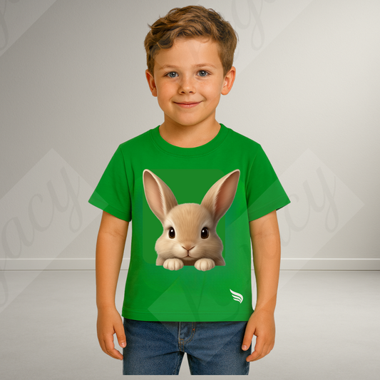 Hase-Kinder T-Shirt.Hochwertiger DTF Print/Größen 86-128 - Adi-Alex-Legacy