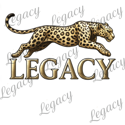 Leopard Creamy Rosa-Kinder Sweatshirt-Hochwertiger DTF Print/Weiche Baumwolle - Adi-Alex-Legacy