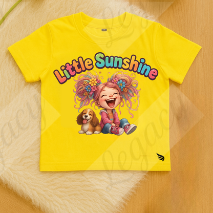 Little Sunshine-Kinder T-Shirt-Hochwertiger DTF Print/Größen 86-128 - Adi-Alex-Legacy