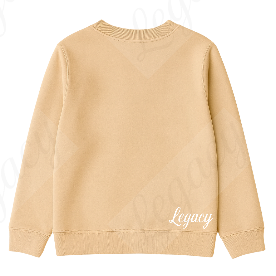 Set Kinder Sweatshirt+T-Shirt Wing CrownLegacy-Hochwertiger DTF Print/Weiche Baumwolle - Adi-Alex-Legacy