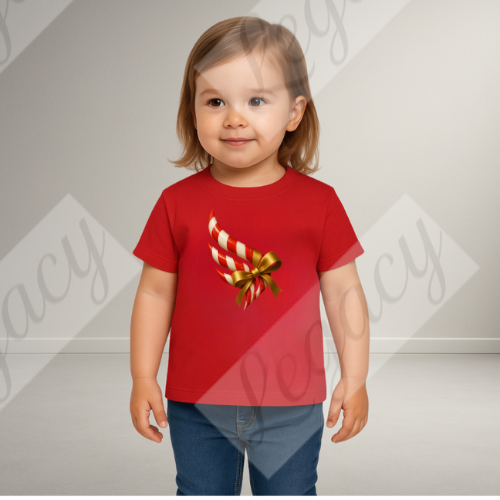 Set Kinder Sweatshirt Rot+T-Shirt Wrapped Legacy--Hochwertiger DTF Print/Weiche Baumwolle - Adi-Alex-Legacy